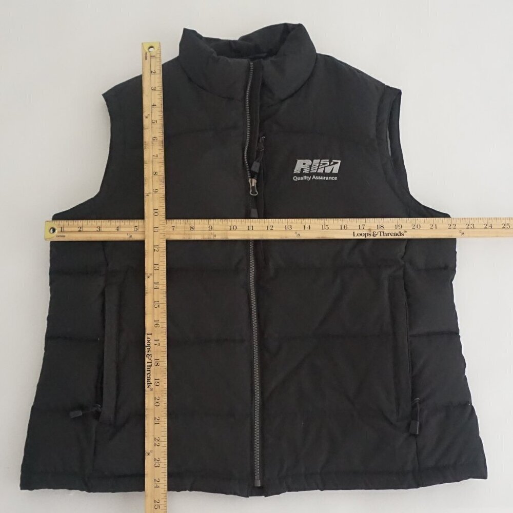 North End All Climate Wear Black Ezem System Down Filled Puffer Jacket Vest XL - Picture 4 of 10